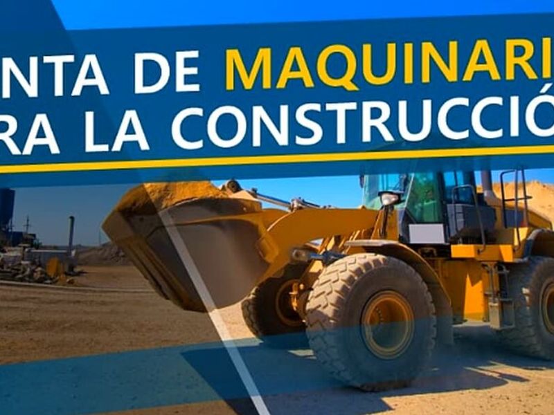 Renta maquinaria CDMX