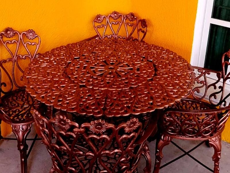 Comedor Exterior Marron Tabasco