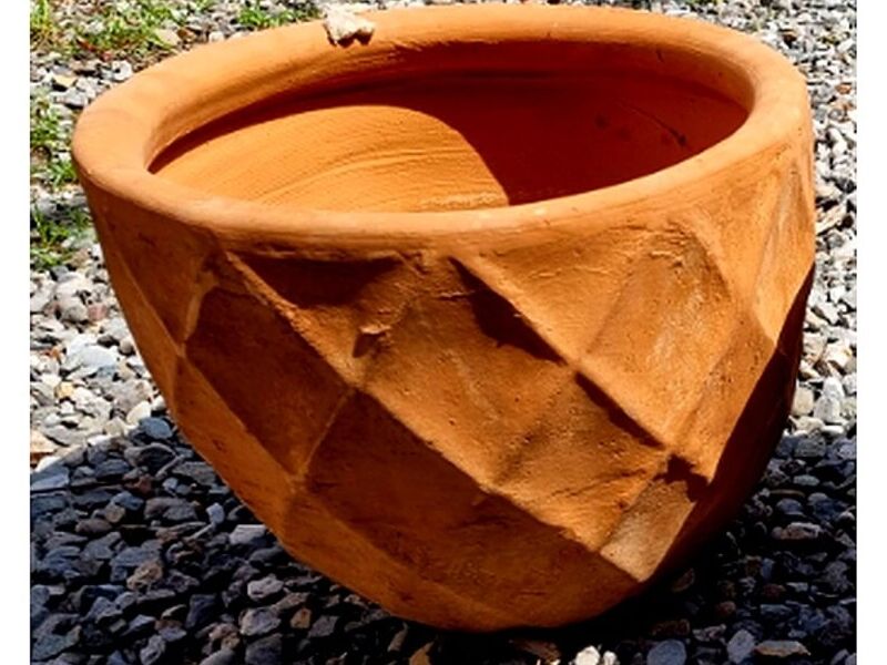 Maceta Barro Rombo Tabasco
