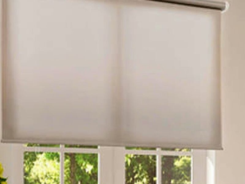 Persiana Enrollable Blanca Saltillo