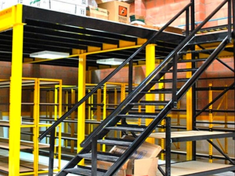 Sistema Mezzanine en construcción