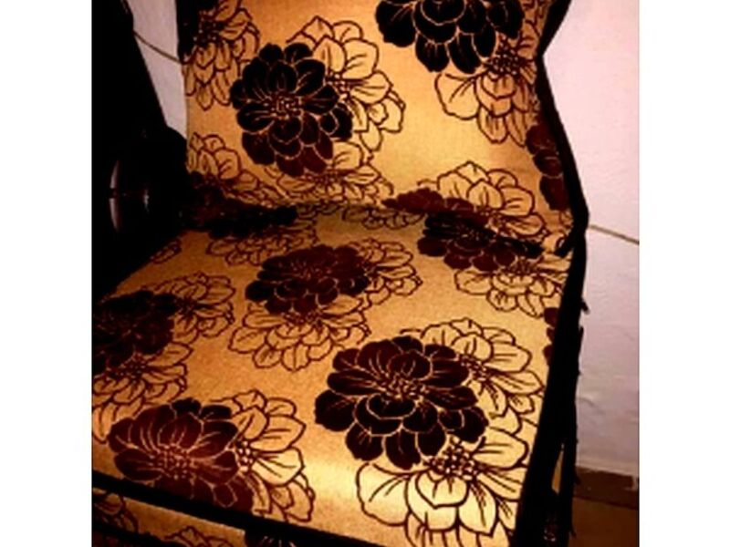 Cojines Grabado Flores Mexico