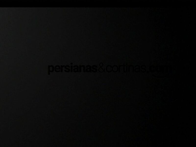 Persiana enrollable negra Cuernavaca