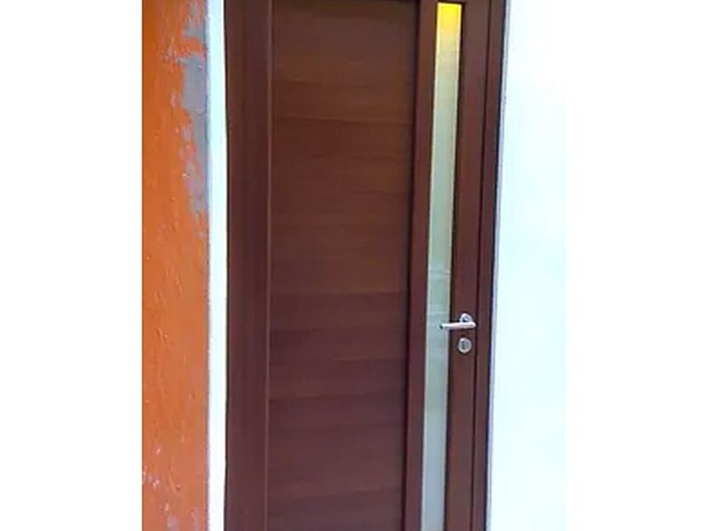 Puerta residencial madera México