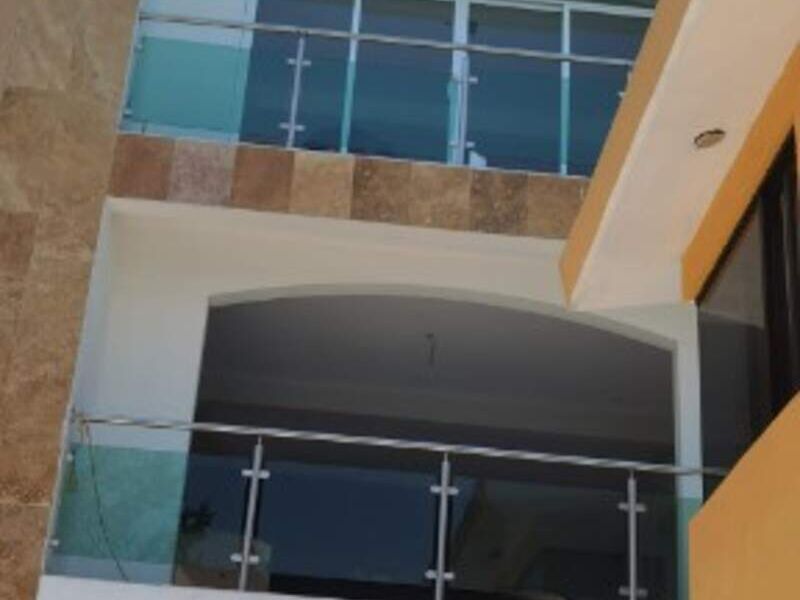 Barandal de aluminio San Fransisco Mazapa