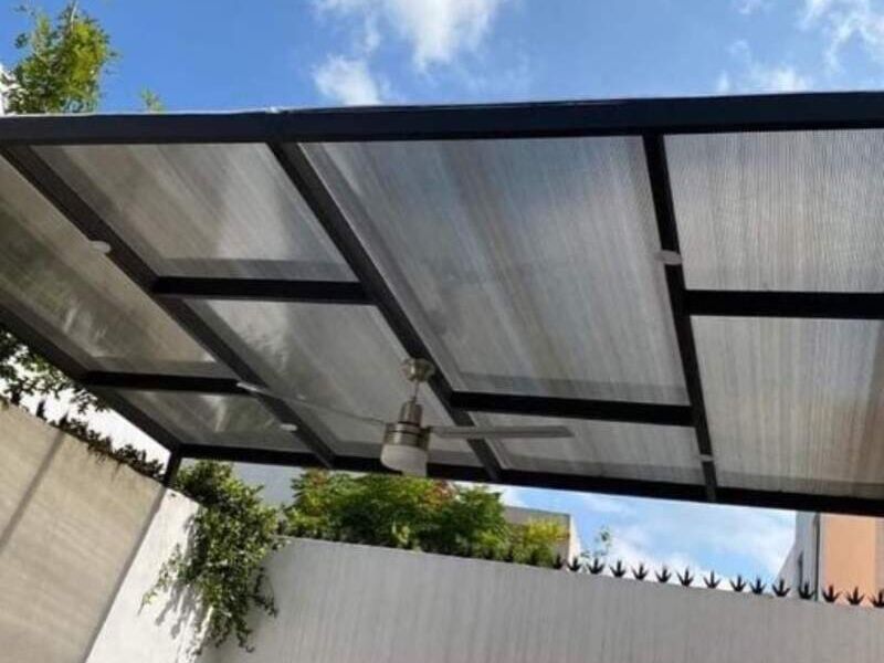 Techo estructura aluminio México