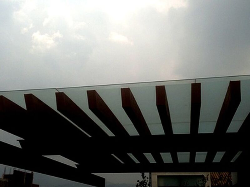 Pergolado fibra vidrio Tuxtla