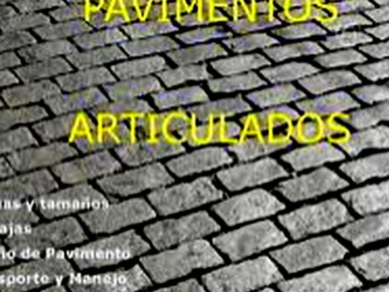 Pavimentos articulados Queretaro