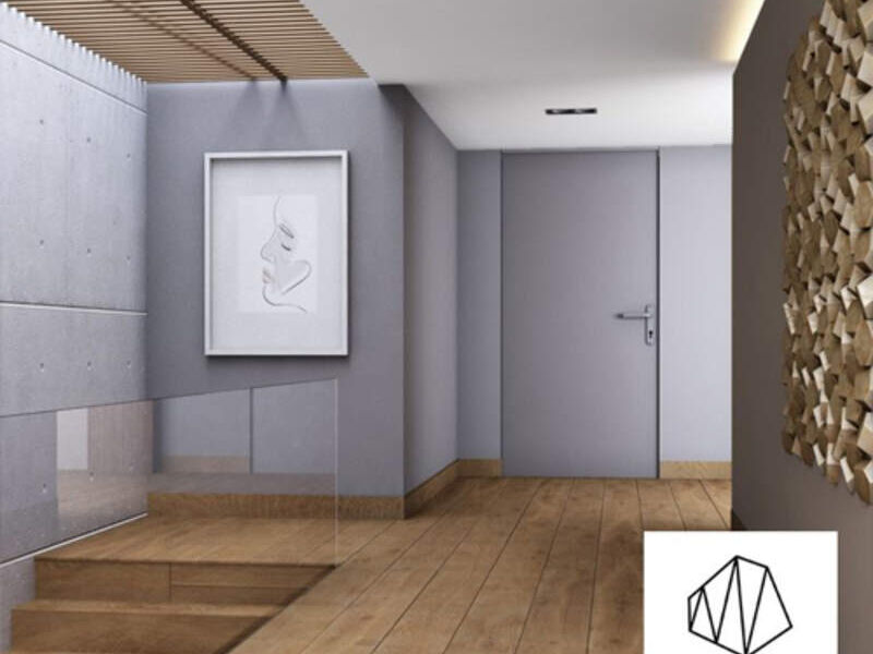 DISEÑO RECIBIDOR VESTIBULO MAZATLAN