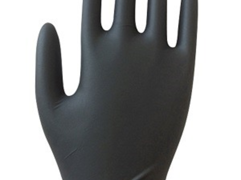 Uniseal negro Guantes de nitrilo CDMX