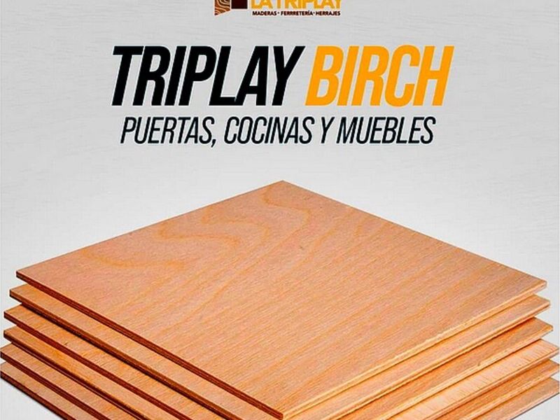 TRIPLAY BIRCH CAMPECHE