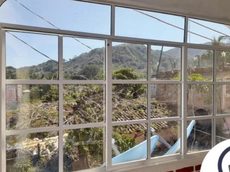 Ventanas de Aluminio Blanco Guerrero