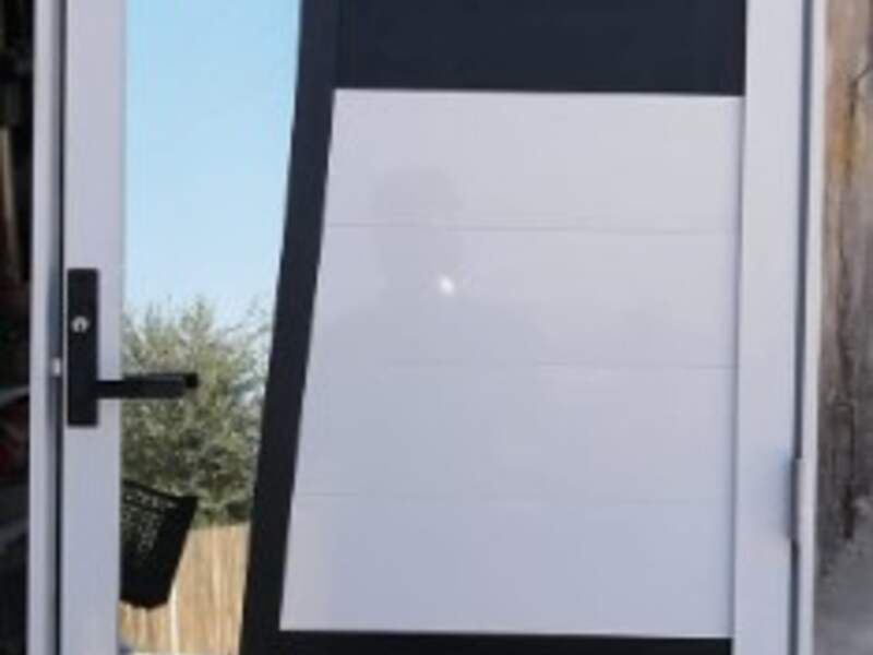 Puerta combinada con un diseño curvo Guerrero