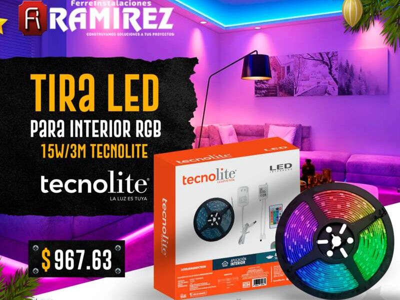 Tira LED interior Mexico