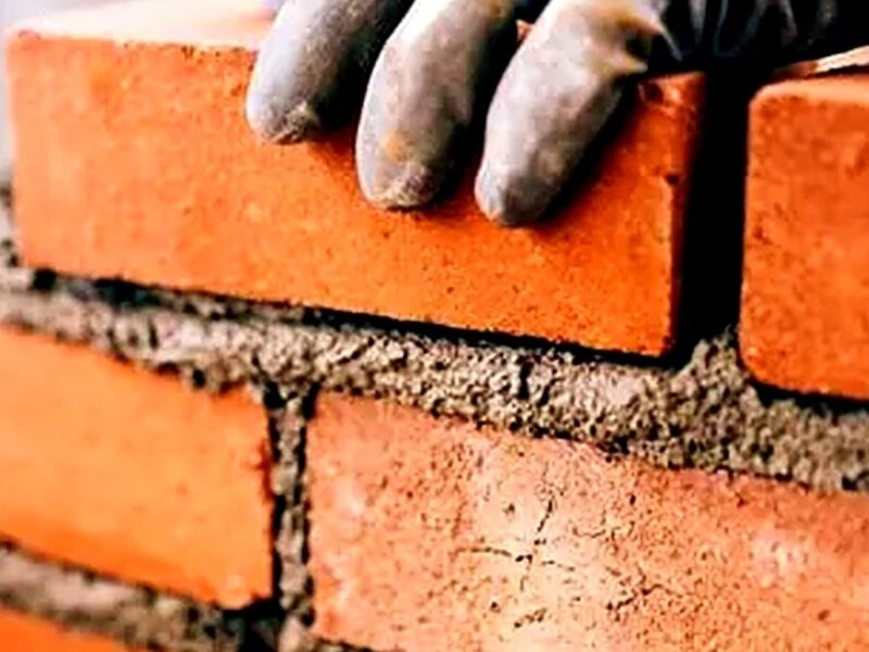 Construccion muros tabique Oaxaca