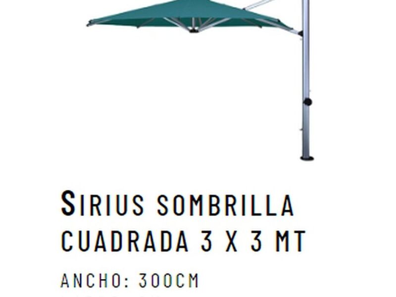 Sombrillas Sirius Mexico