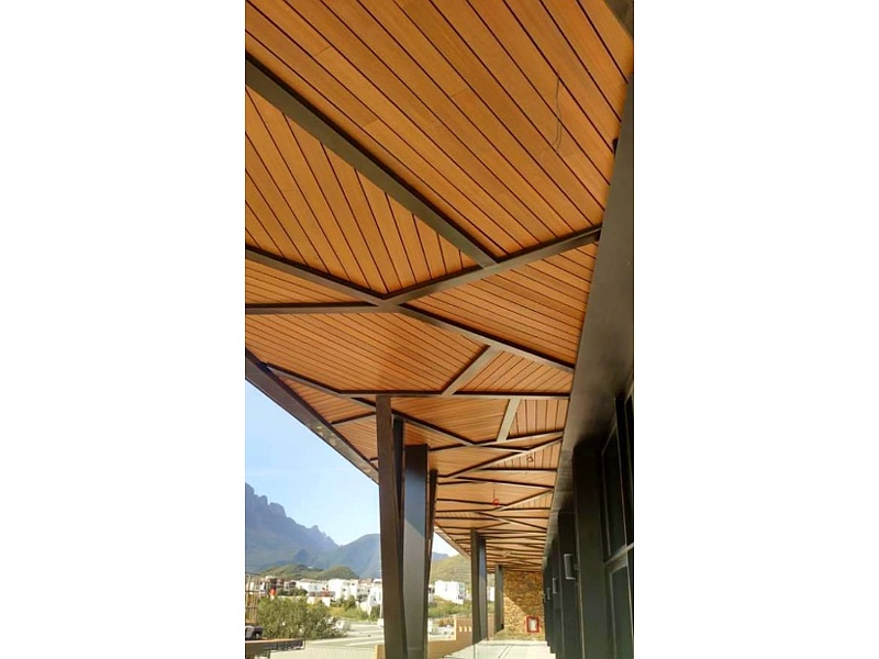 Techo Deck Secciones Madera Plafones y Acabados AR Mexico