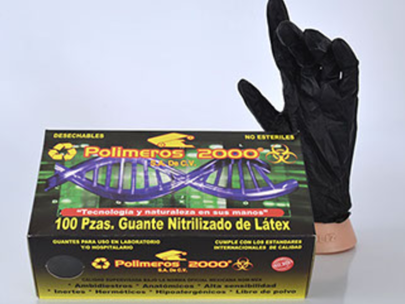 Guante Nitrilizado de Látex CDMX