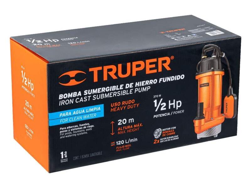 Bomba sumergible 1/2 HP México