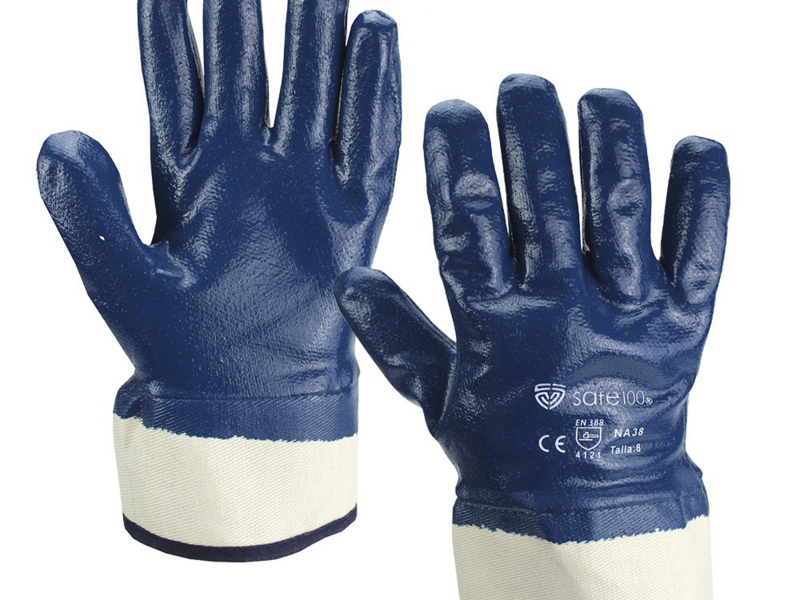 GUANTES DE NITRILO EXTRA PESADO CDMX