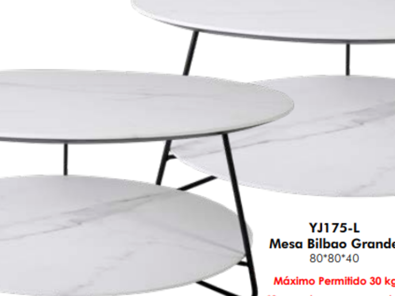 MESA BILBAO GRANDE MÉXICO