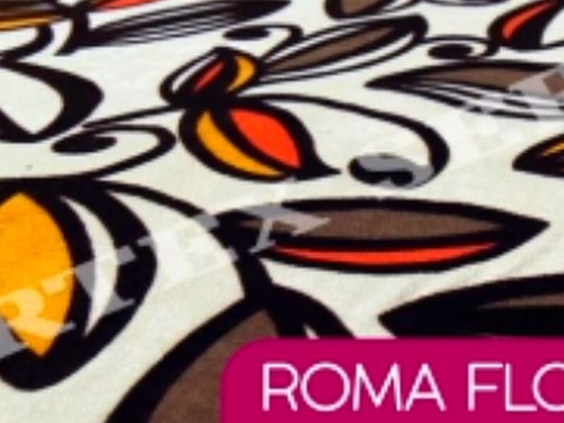 Tela Roma Flor México