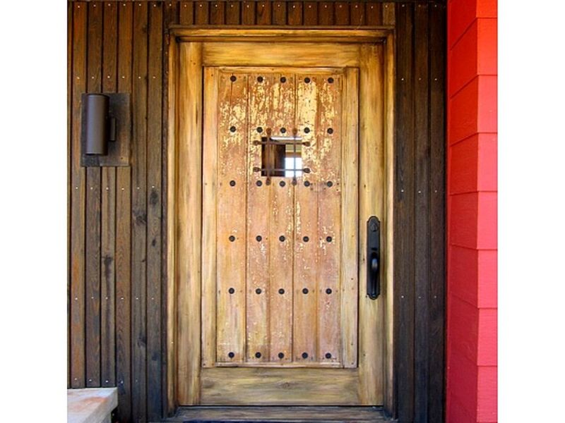 Puerta  contraventana México 
