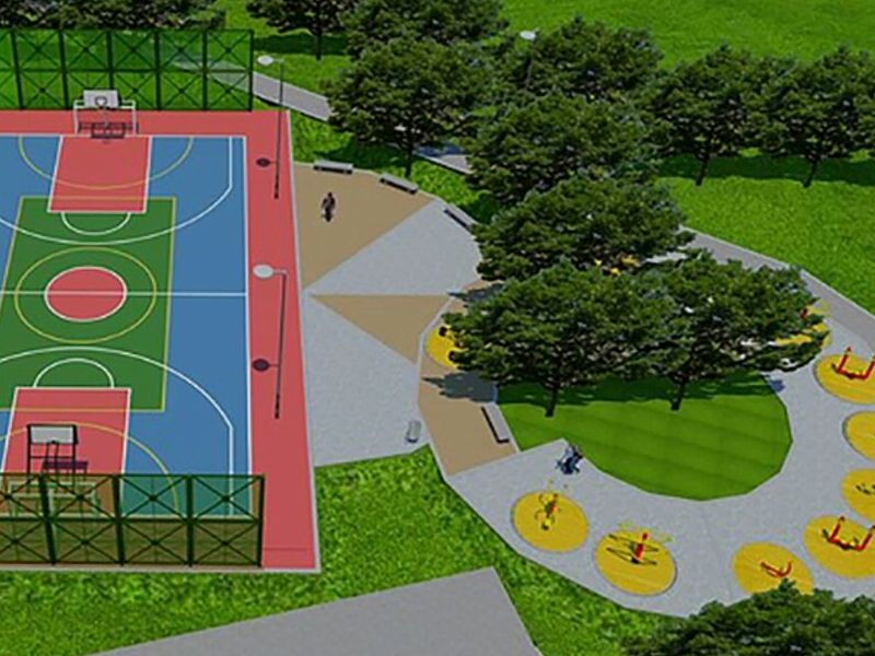 Construccion Parques Recreativo Leon