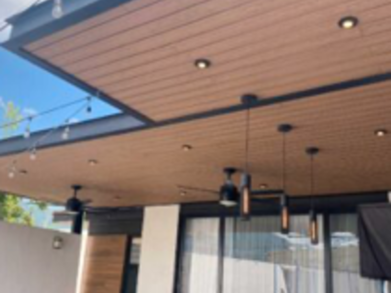 PERGOLA DECK COLOR NUEZ MÉXICO