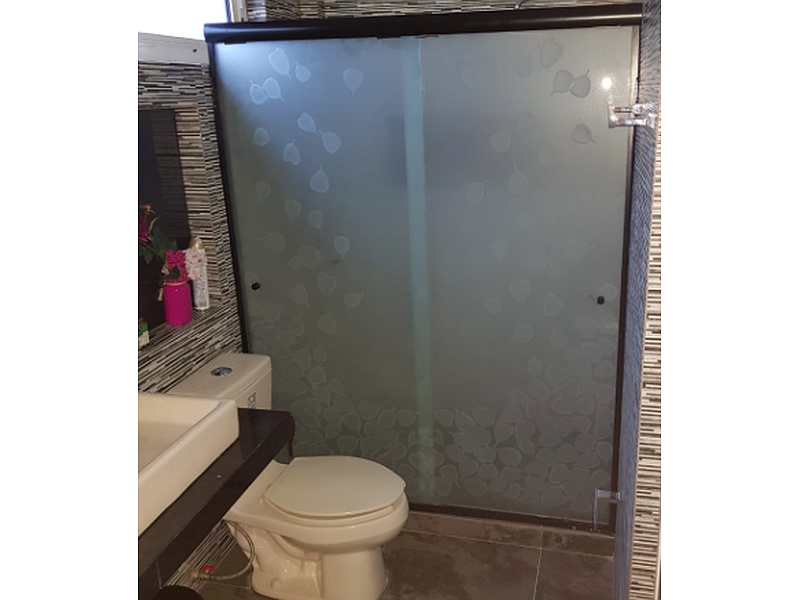 Cancel para Baño con cristal templado México