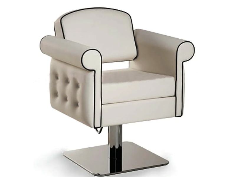 Silla hidraulica blanca para peluqueria Muebles Para Esteticas Arturo Mexico