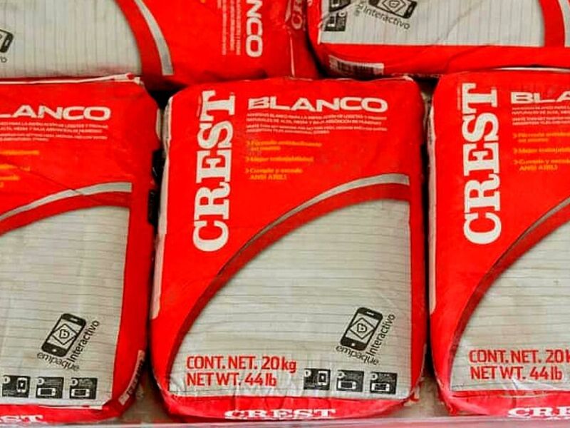 Adhesivo CREST Blanco. ATLIXCO