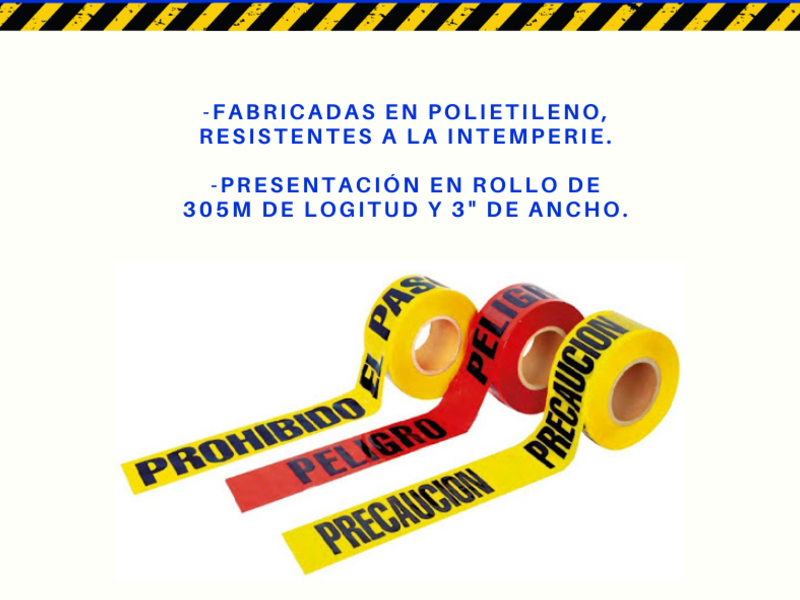 CINTAS DELIMITADORAS México