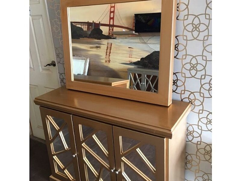 Credenza gold Mexico