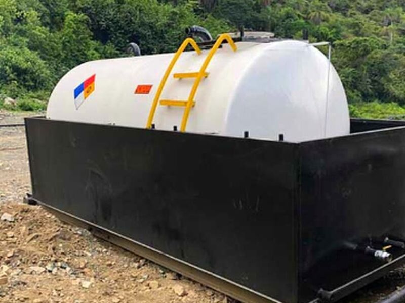 Tanque almacenamiento Tubacero Monterrey