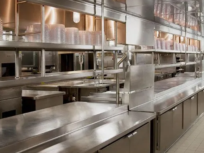 Mobiliario Acero Restaurante México