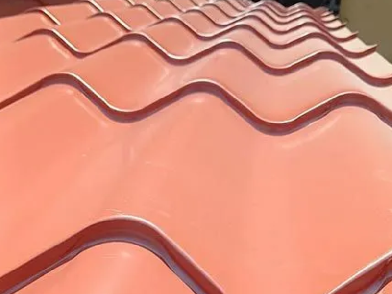 Lamina Corrugada Naranja México