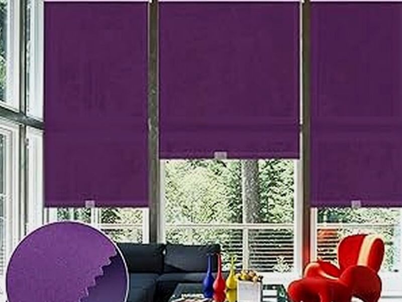 Cortinas enrollables Moradas Mexico