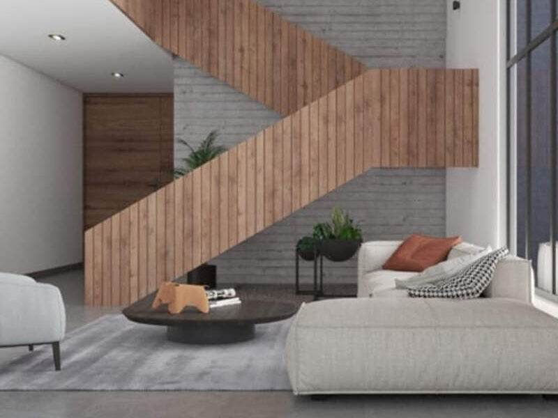 DISEÑO DOBLE ALTURA VIVIENDA COMITAN