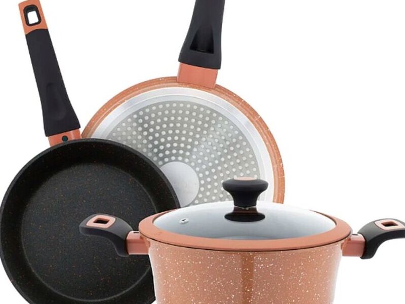 Batería Foode 4 pz Salmon Toluca