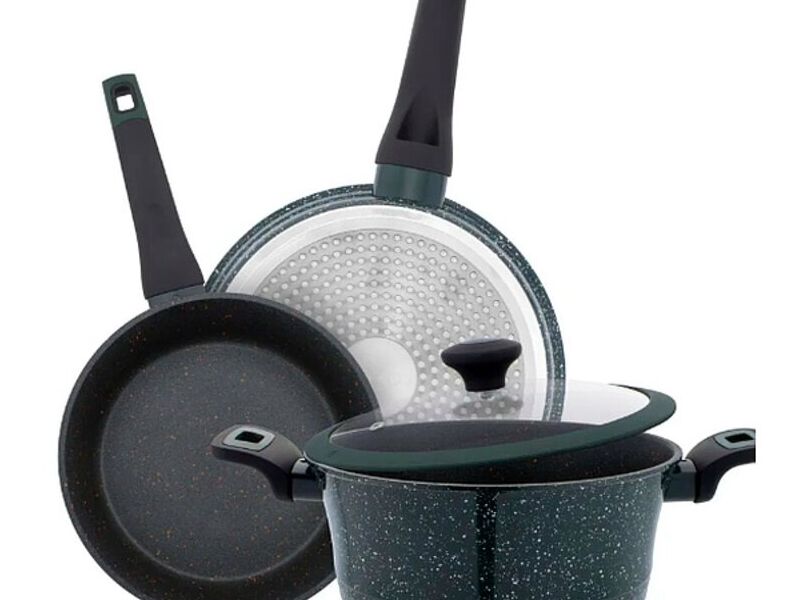 Batería Foode 4 pz Verde Esmeralda Toluca
