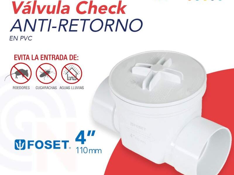 Válvula Anti-retorno México