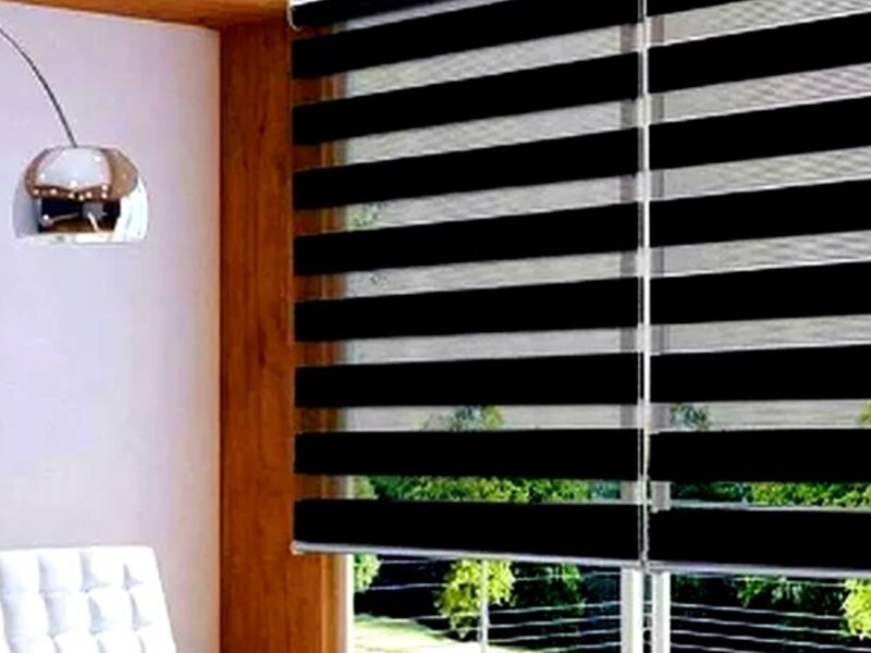 Persiana Sheer Elegance negro Morelia
