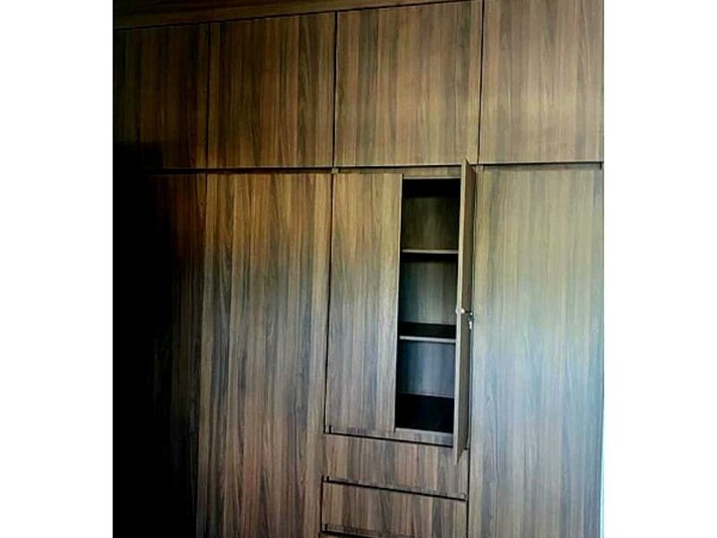 Closet MDF laminado nogal paramo Saltillo
