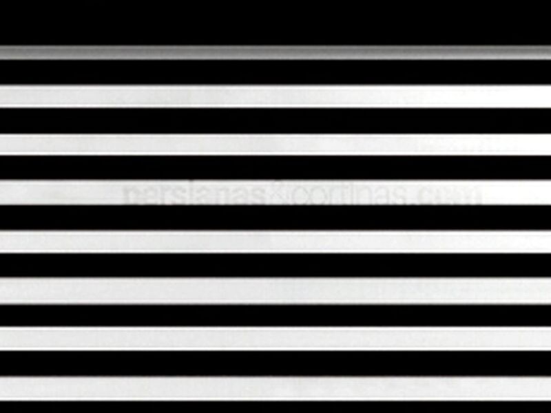Persiana Sheer Elegance negro Saltillo