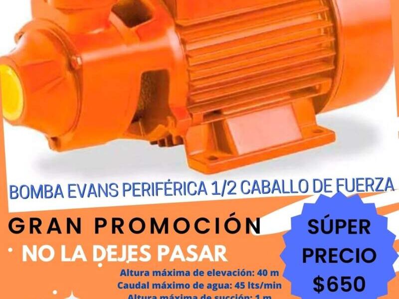 Bomba Evans Periférica México