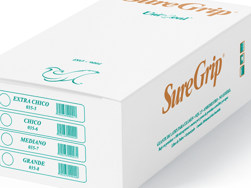 Sure Grip Guantes de látex Jalisco