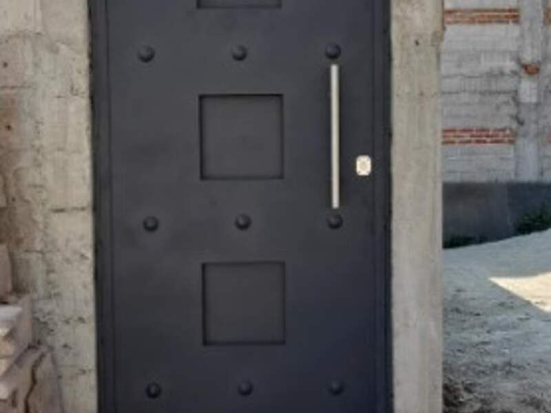 Puerta doble vista reforzada Teoloyucan