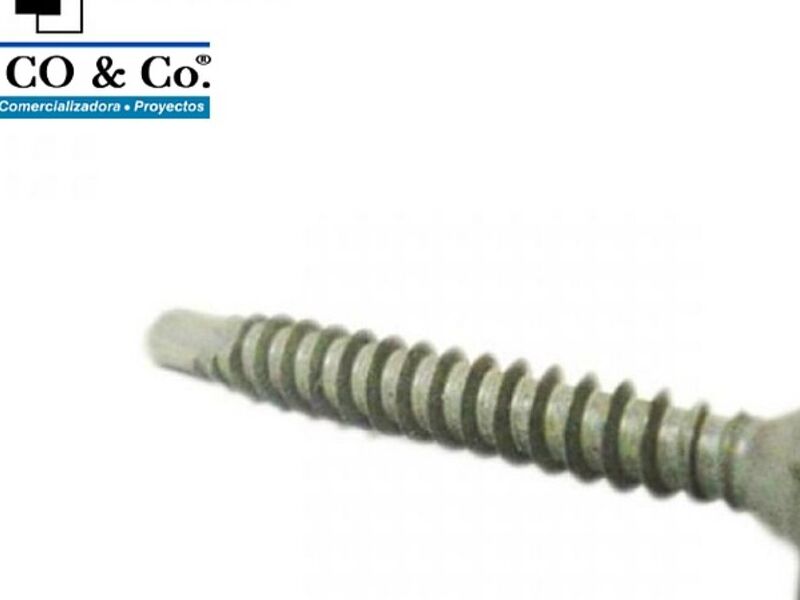 Tornillo 1/4 x 1 1, Cobrizado México