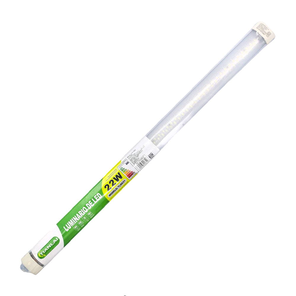 Lámpara de Techo Tipo Tubo de 22 Watts 60 Cm Luz Led Fría  1100lm